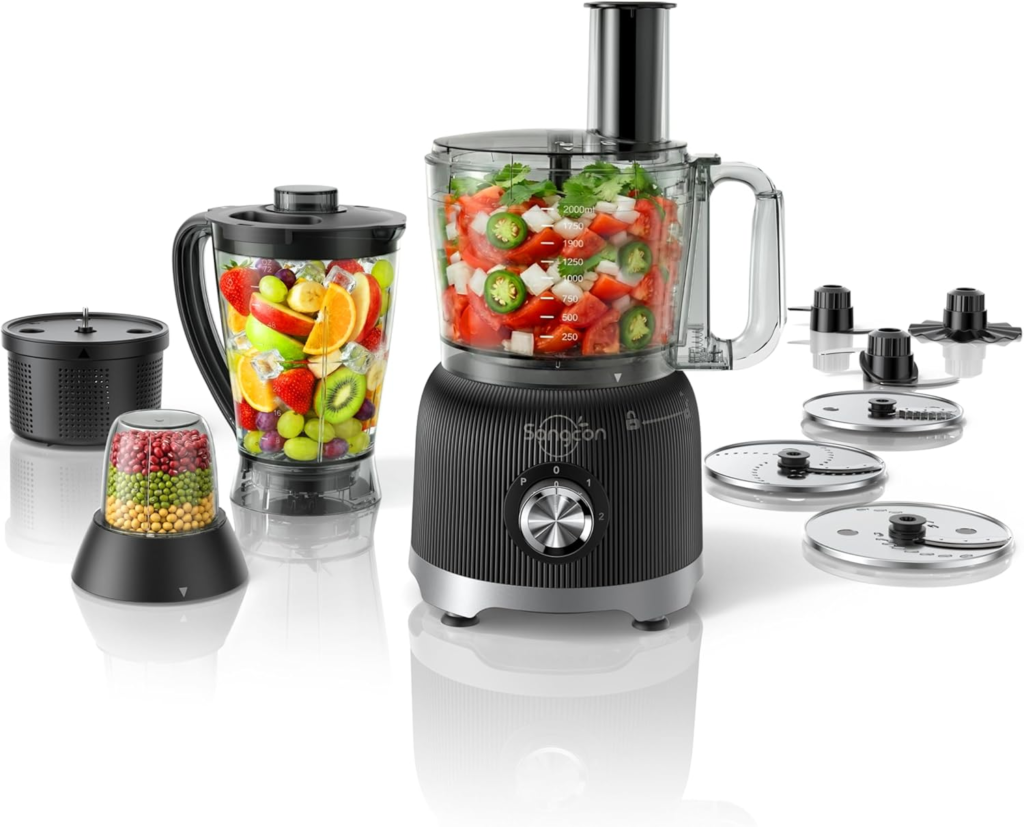 best food processor for vegetables sangcon blender food processor combo vegetable chopper