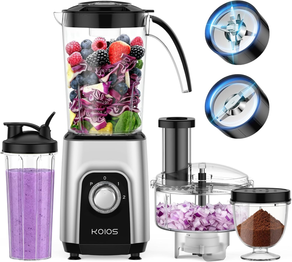 best vegetable food processor koios blender food processor combo