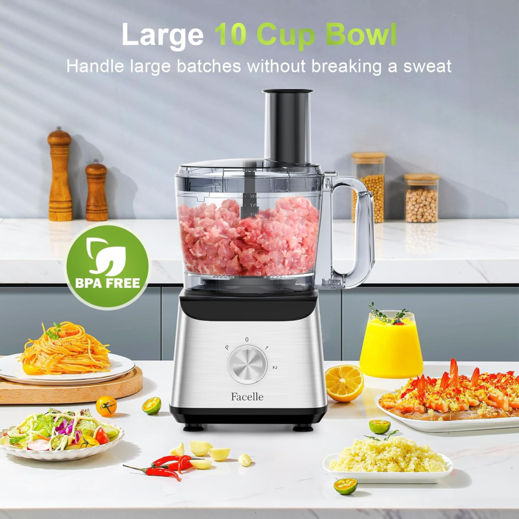 best food processor for nuts facelle 600w nut grinder processor