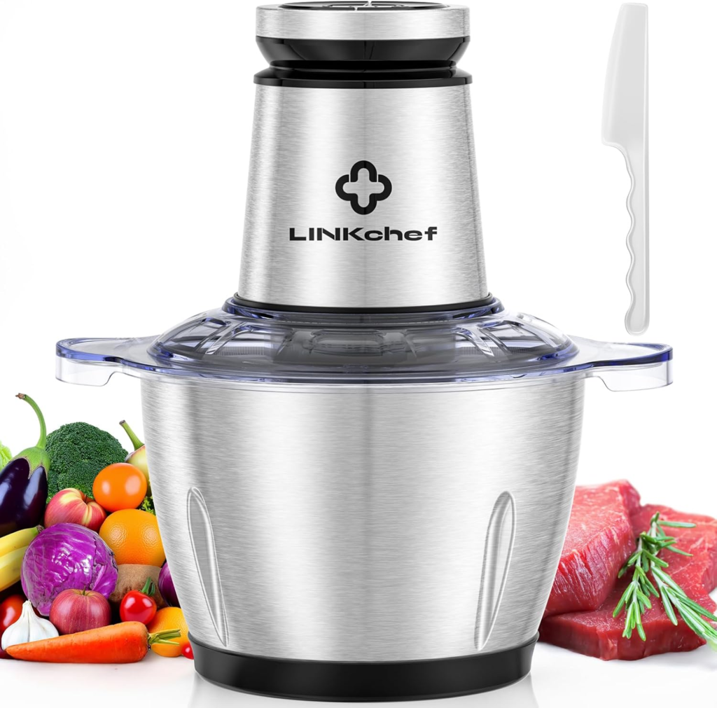LINKChef 600W 10-Cup Food Processor