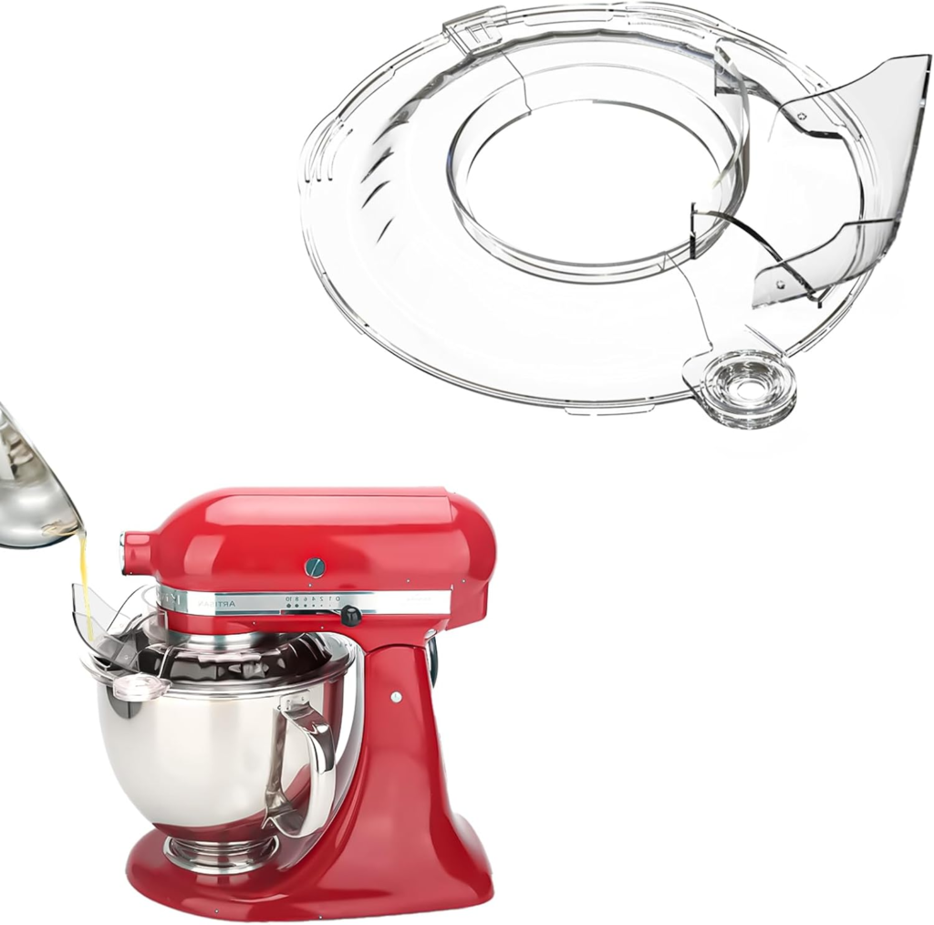 best stand mixer splash guard stainless steel pouring shield for kitchenaid tilt head mixer