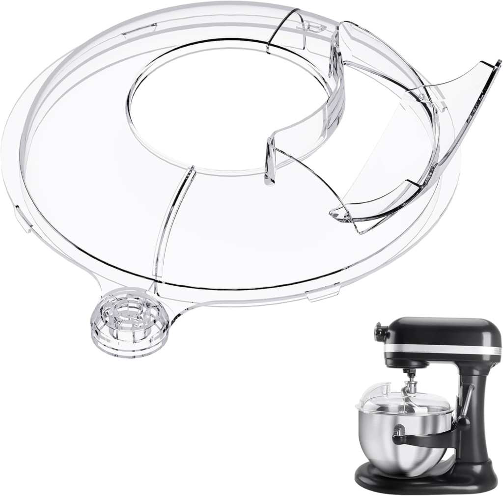 best stand mixer splash guard pouring shield for kitchenaid 6 7 quart bowl lift mixer