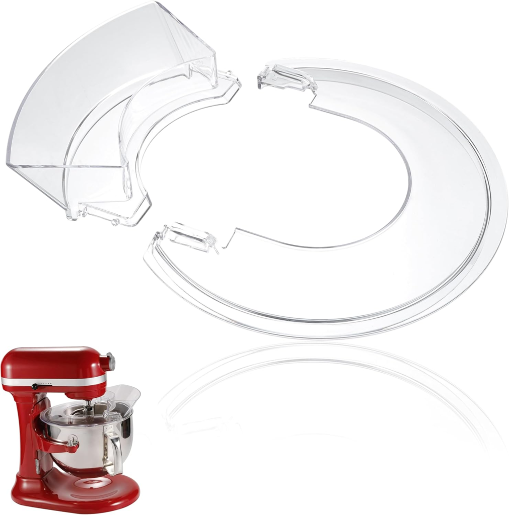 best stand mixer splash guard cddcwz pouring shield for kitchenaid mixer