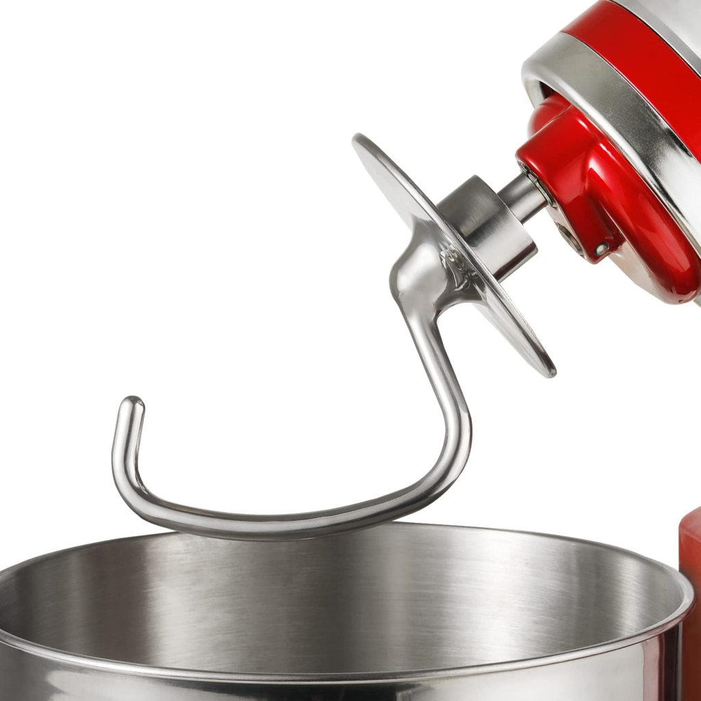 best stand mixer dough hook lawenme stainless steel dough hook for kitchenaid mixer