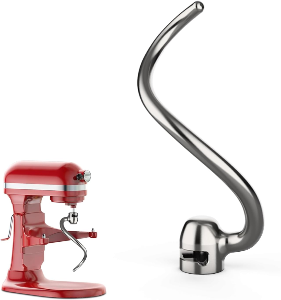 best stand mixer dough hook for kitchenaid professional 5 plus and pro 600 mixer