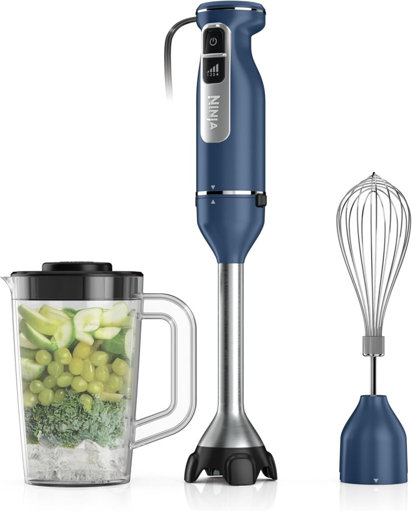best handheld blender Ninja immersion blender with whisk and 4 speeds