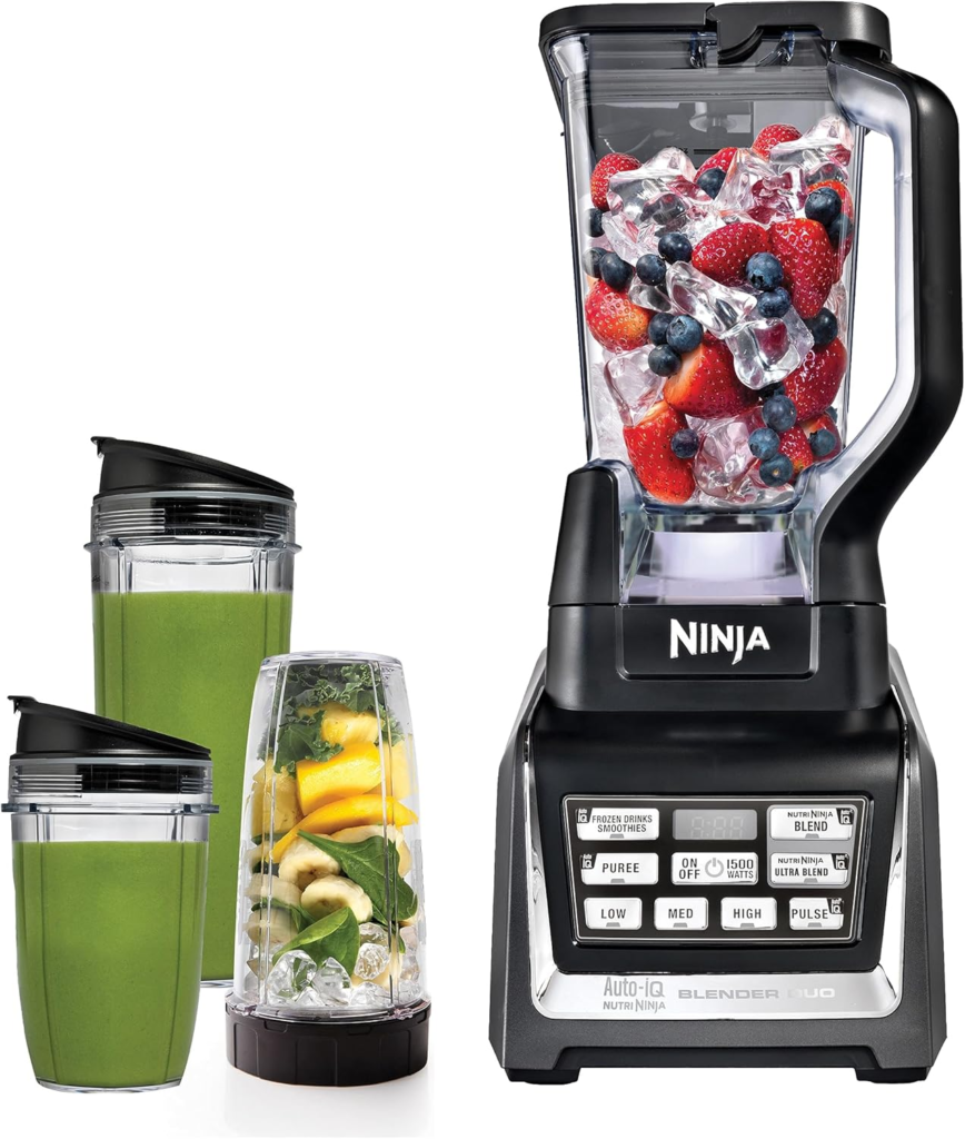 best blenders under $300 Ninja BL642 Nutri Ninja blender with Auto IQ and 72 oz pitcher for smoothies