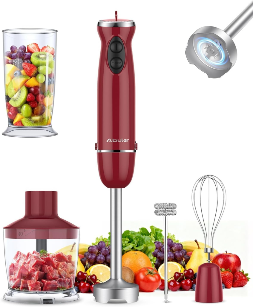 best immersion blender for soup Abuler 1000W 12 speed