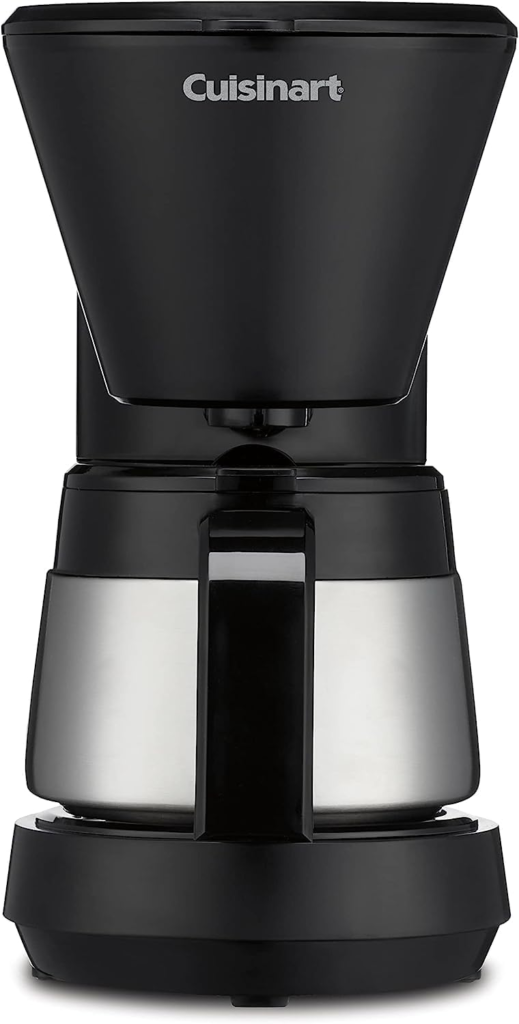 best coffee maker for small kitchen Cuisinart 5 cup coffee maker with stainless steel carafe