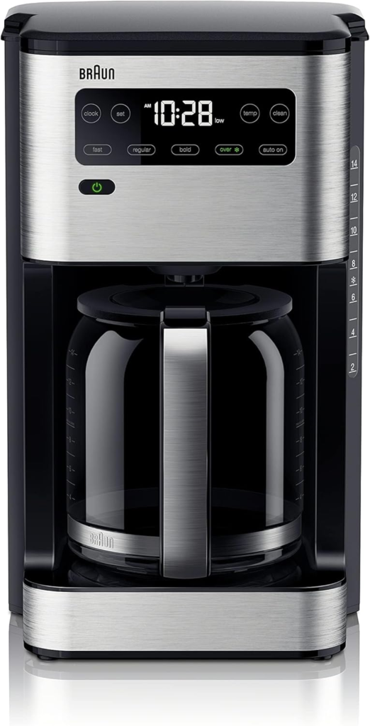 best coffee maker under $150 Braun PureFlavor 14-cup programmable coffee maker