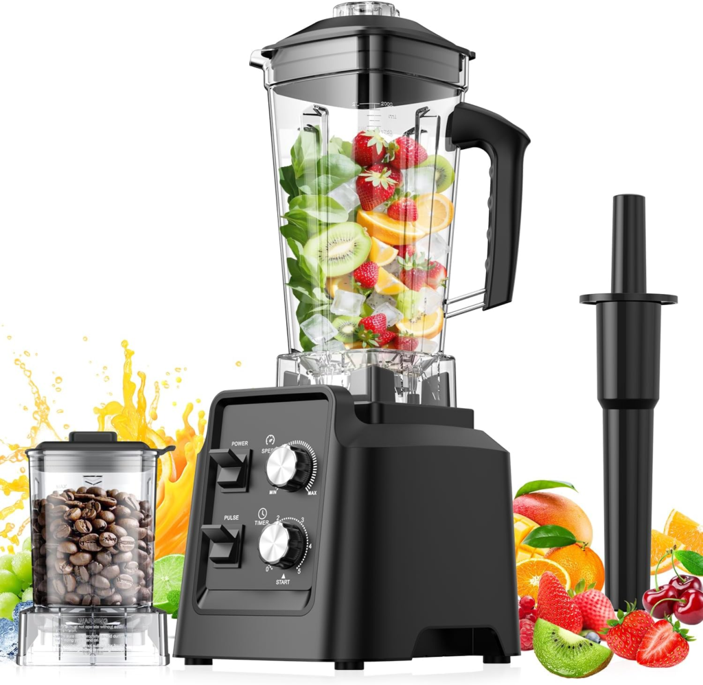 best quiet blender 1400W countertop blender 68 oz jar