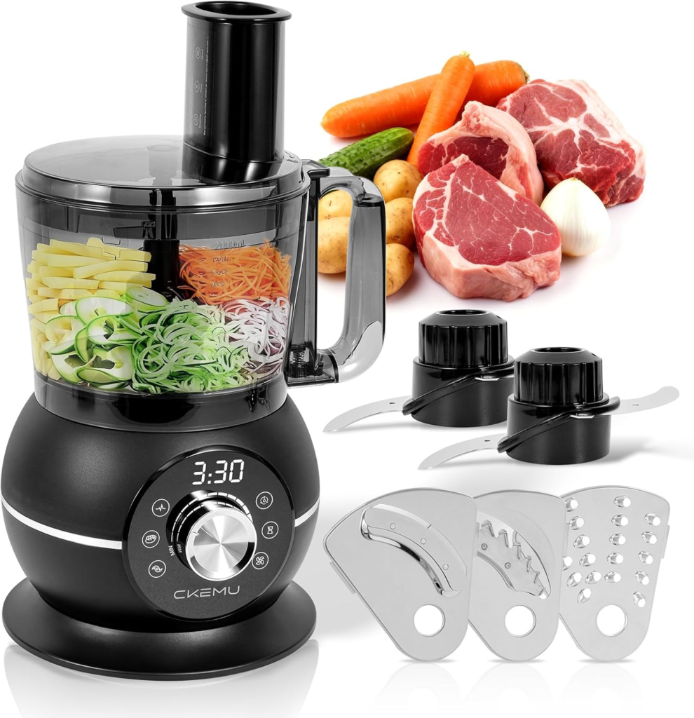 powerful food processor for dough mixing 12 cup multifunction processor