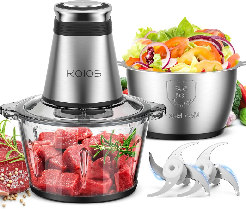 best food processor for meat grinding koios 500w electric food chopper