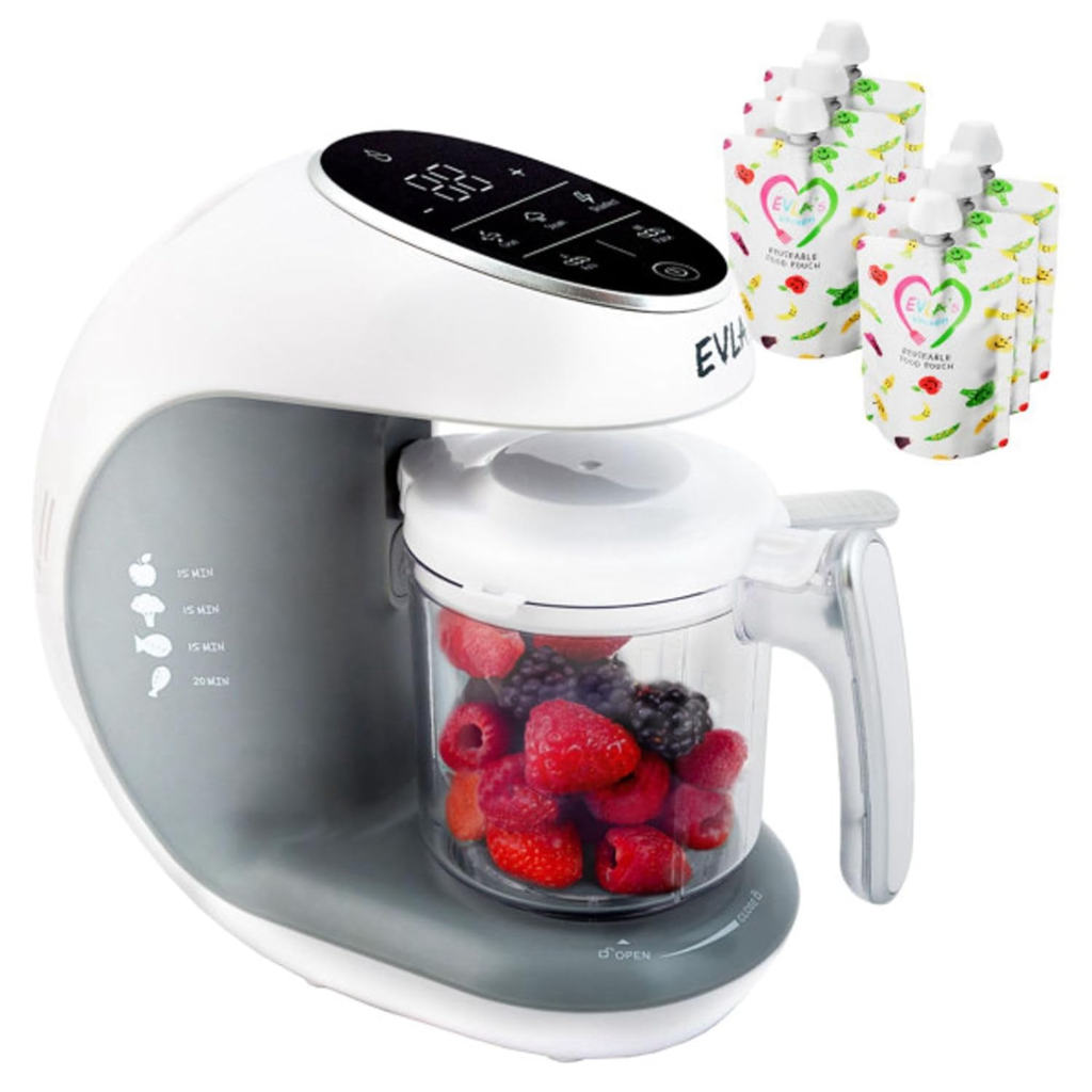 best baby food processor with steamer evlas baby food maker