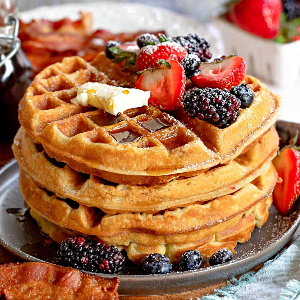 how to make perfect waffles at home crispy and fluffy